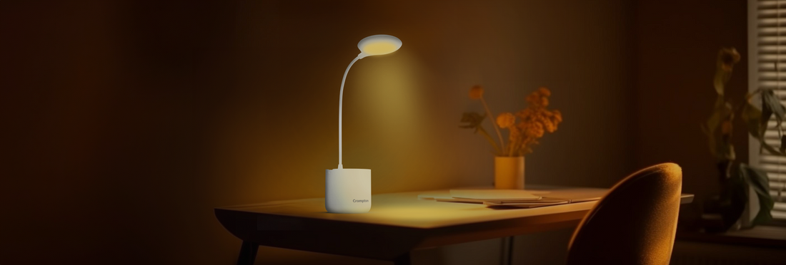 Brighten Up Your Home With Crompton’s Table Lamps