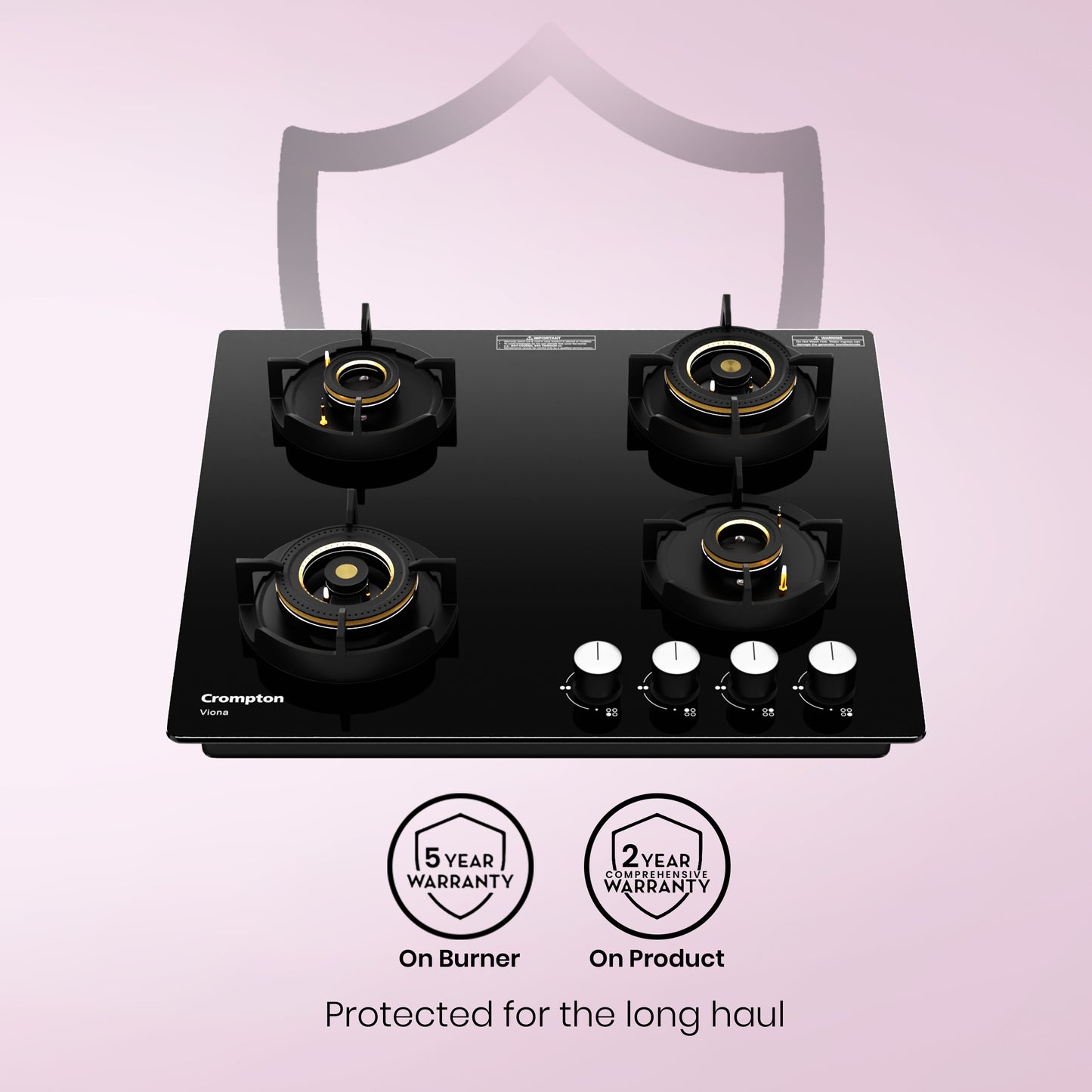 Crompton Hob Viona 60 cm 4 Burner Crompton Hob Viona 60 cm 4 Burner
