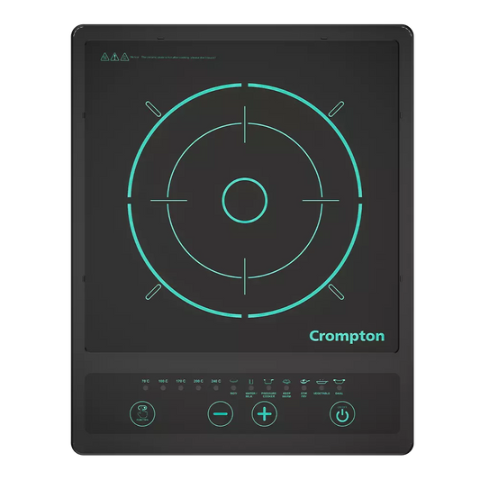 Crompton Instaserve 1500 W Induction Cooktop | 7 One touch Cook Menus