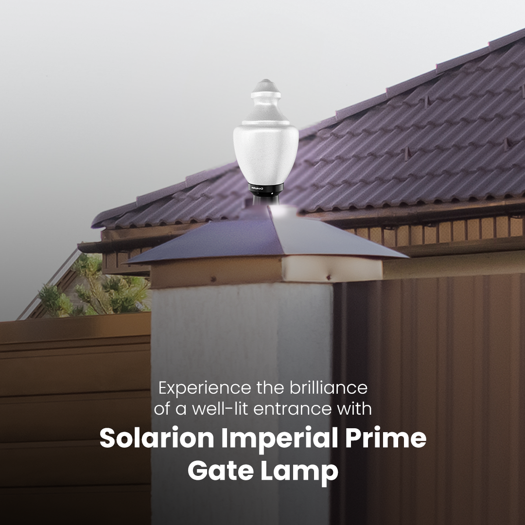 Solarion Imperial Prime Gate Lamp (Plastic with B22 Holder) Solarion Imperial Prime Gate Lamp (Plastic with B22 Holder)