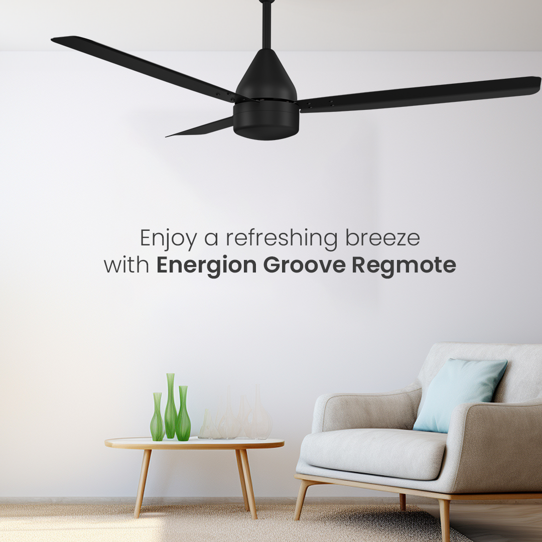 Crompton Energion Groove Regmote BLDC Ceiling Fan Crompton Energion Groove Regmote BLDC Ceiling Fan