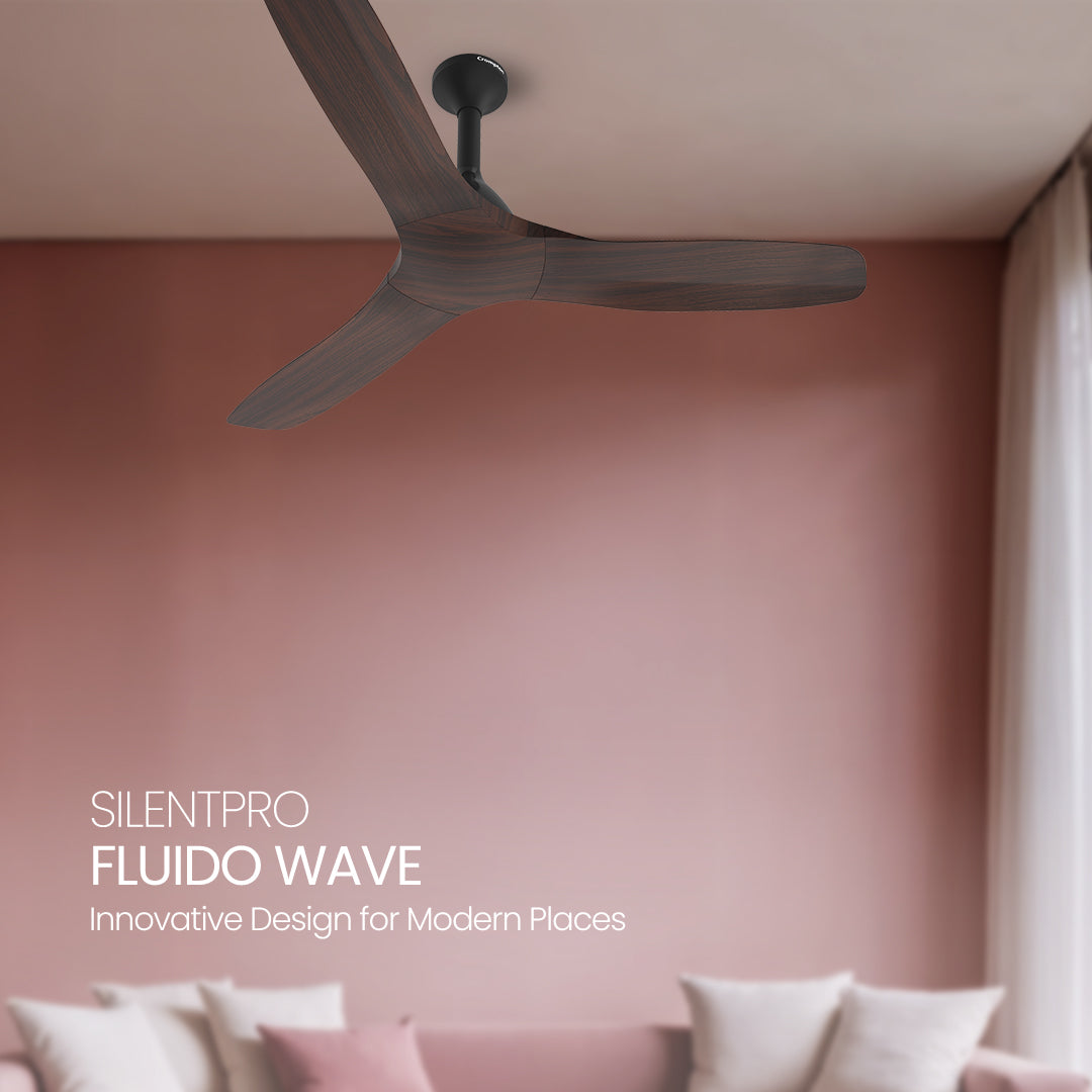 Crompton Silent Pro Fluido Wave 900mm Crompton Silent Pro Fluido Wave 900mm