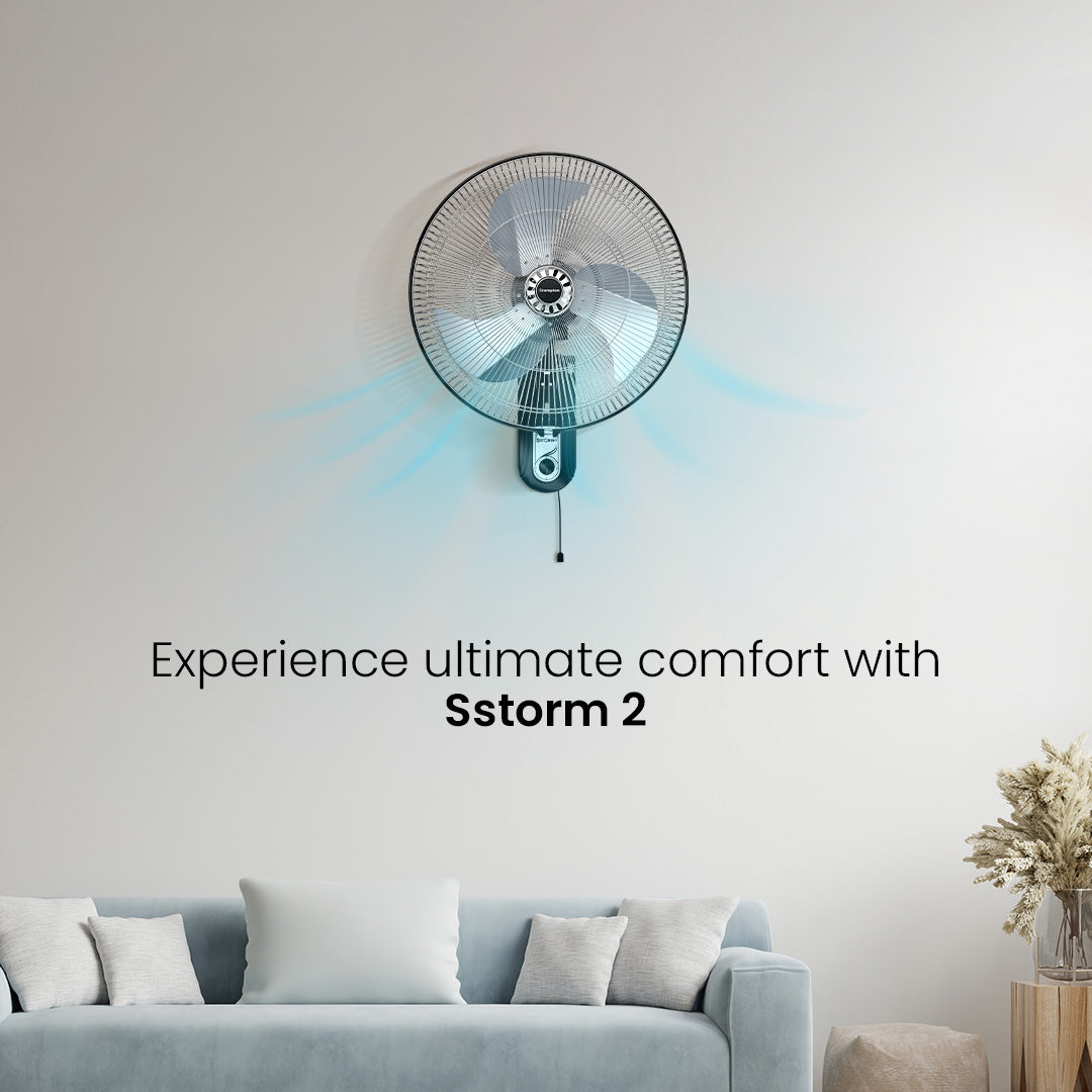 Crompton Storm WM INH Wall Mounted Fan Crompton Storm WM INH Wall Mounted Fan