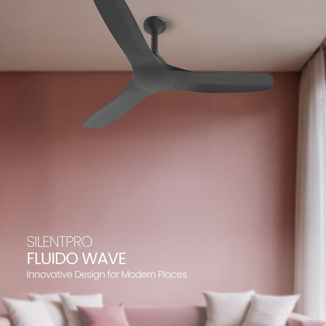 Crompton Silent Pro Fluido Wave 900mm Crompton Silent Pro Fluido Wave 900mm