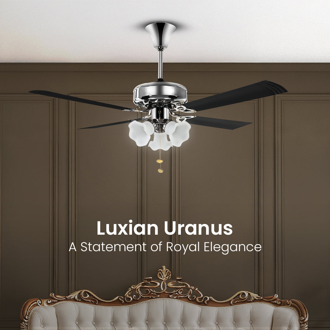 Crompton Luxian Uranus Chandelier Ceiling Fan Crompton Luxian Uranus Chandelier Ceiling Fan