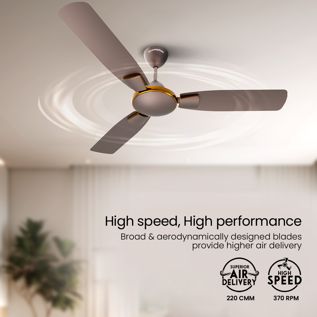 Crompton High Speed Toro | Star Rated Ceiling Fan Crompton High Speed Toro | Star Rated Ceiling Fan