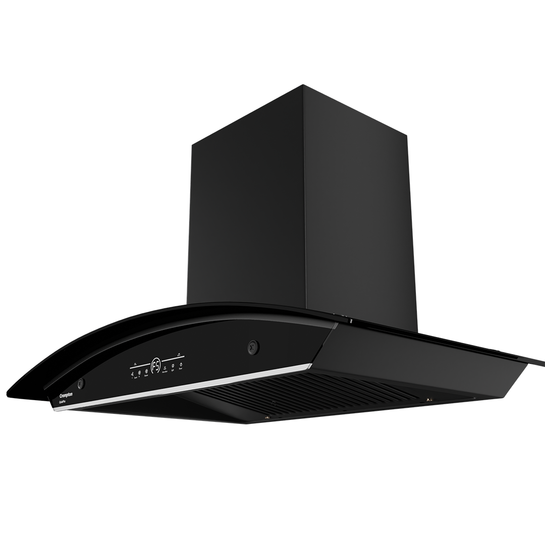 Crompton QuietPro Curved 60cm Filterless Chimney with BLDC Motor Crompton QuietPro Curved 60cm Filterless Chimney with BLDC Motor