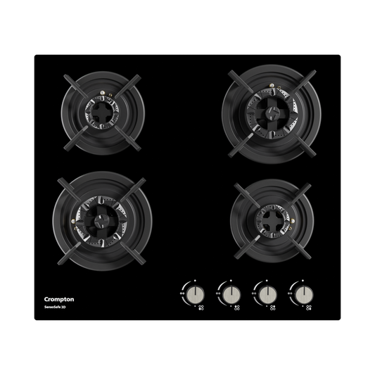 Crompton SensoSafe Gas Hob 3D 60cm 4 Burner