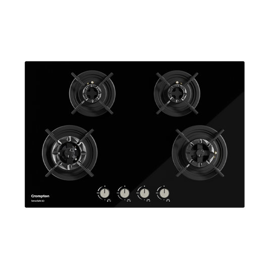 Crompton SensoSafe Gas Hob 3D 78cm 4 Burner