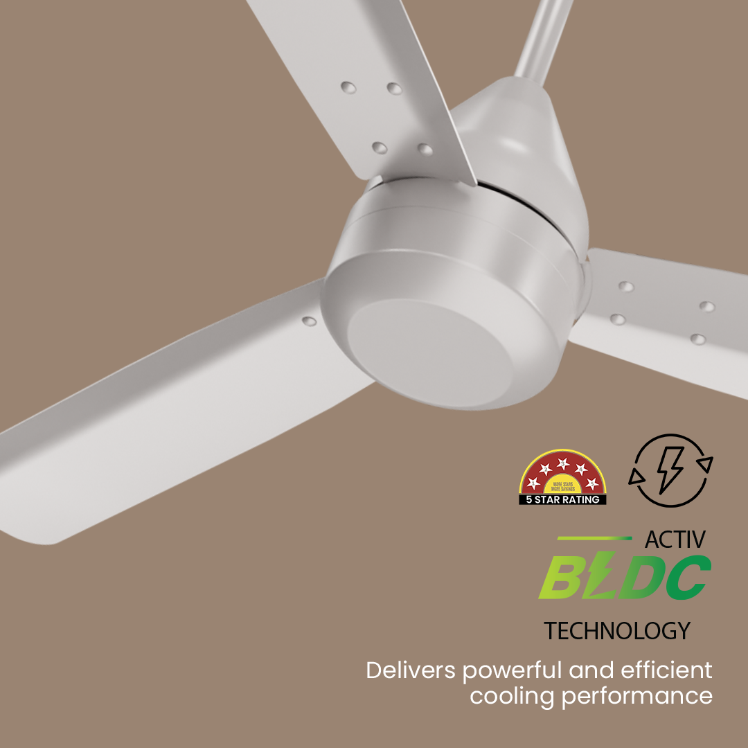 Crompton Energion Groove Regmote BLDC Ceiling Fan Crompton Energion Groove Regmote BLDC Ceiling Fan