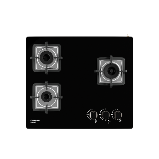 Crompton SuperSlim Gas Hob 60cm 3 Burner