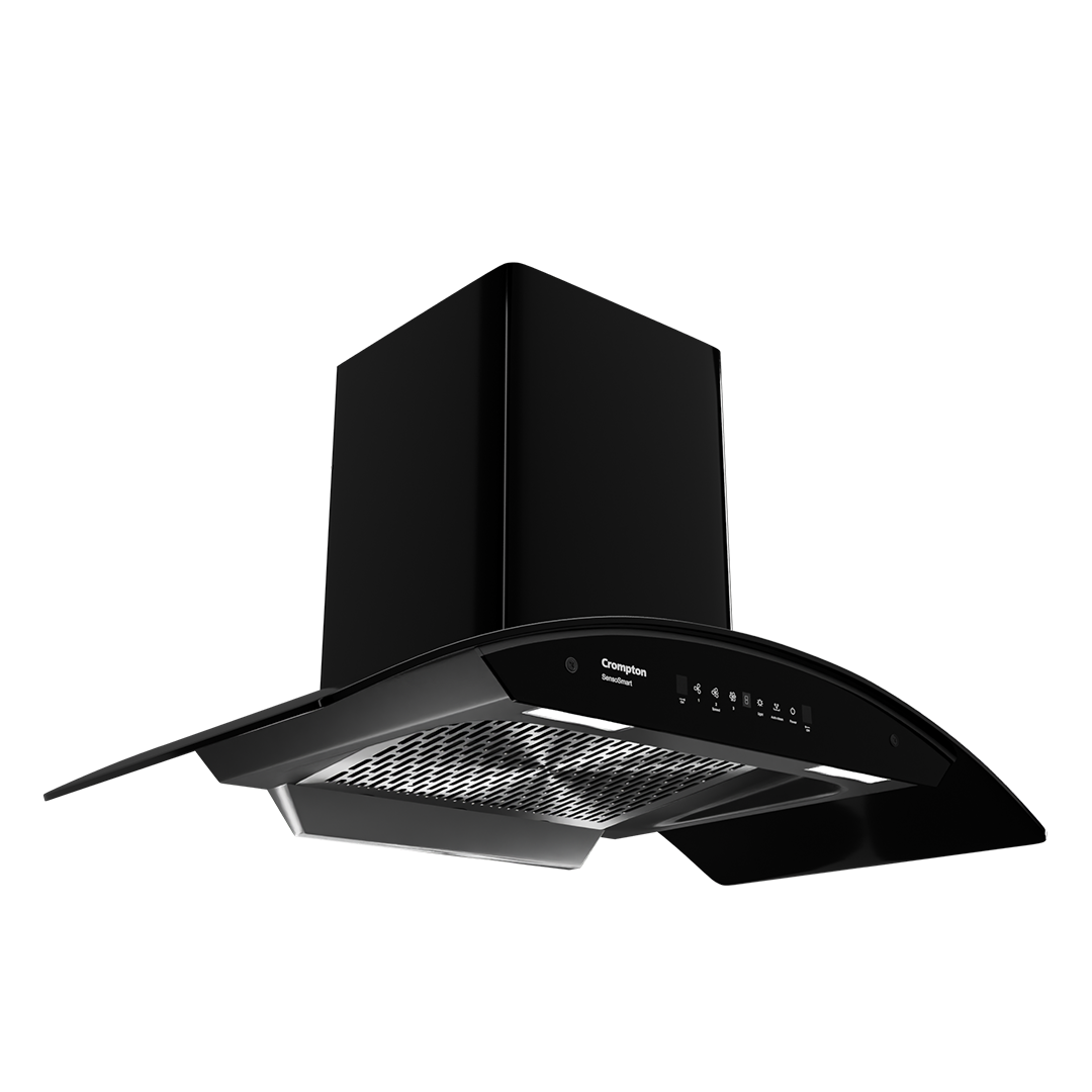 Crompton SensoSmart Curved 60cm Filterless Chimney Crompton SensoSmart Curved 60cm Filterless Chimney