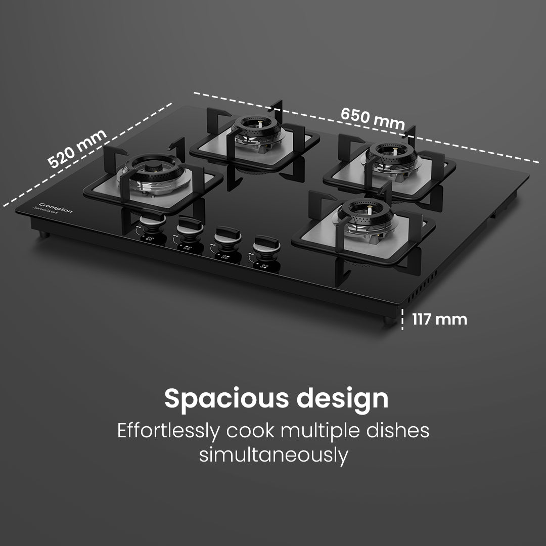 Crompton Hob Sensospark 65Cm 4 Burner Crompton Hob Sensospark 65Cm 4 Burner