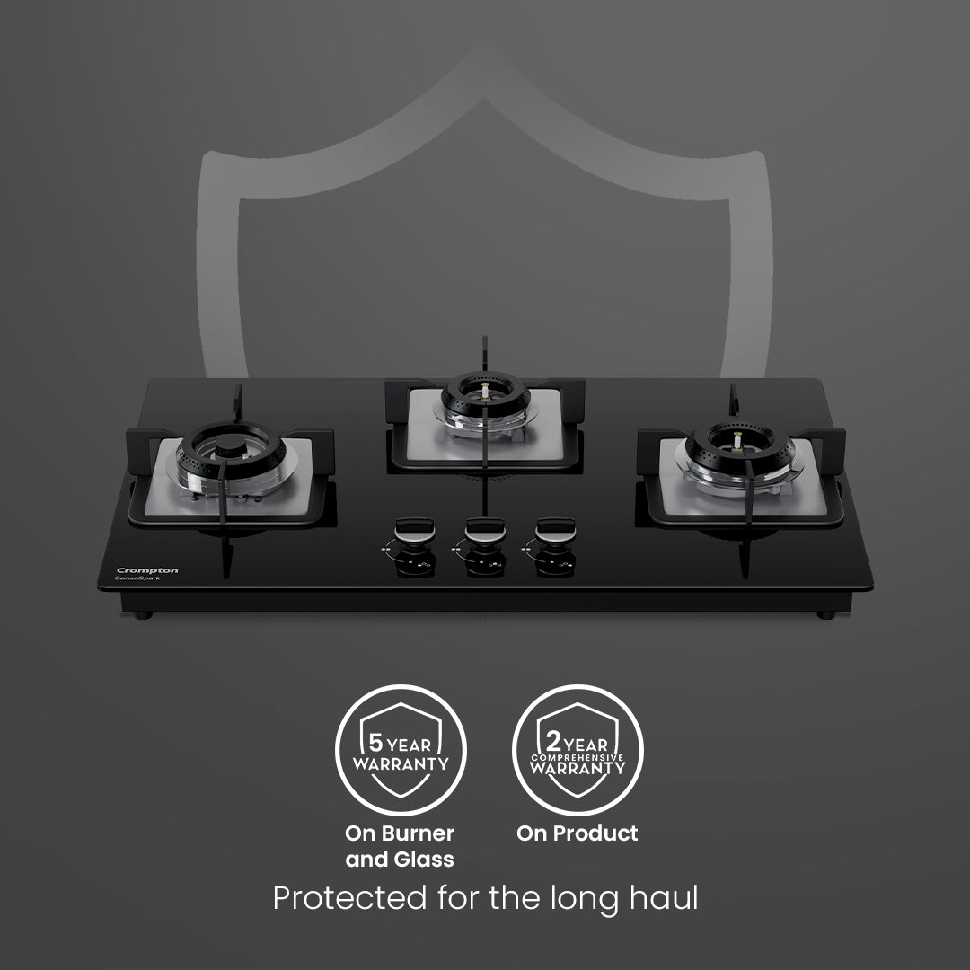 Crompton Hob Sensospark 76Cm 3 Burner Crompton Hob Sensospark 76Cm 3 Burner