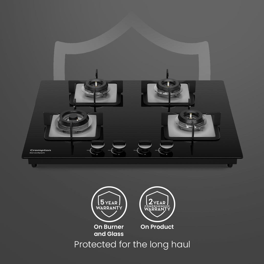 Crompton Sensospark 76cm 4 Burner Crompton Sensospark 76cm 4 Burner