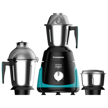 Crompton Ameo Neo 750-Watt, Mixer Grinder, 3 Stainless Steel Jars Crompton Ameo Neo 750-Watt, Mixer Grinder, 3 Stainless Steel Jars
