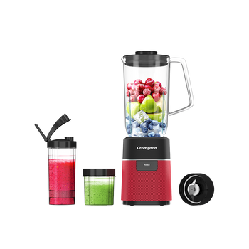 Crompton Ameo Fresh Nutri Blender | 400 Watts | 3 Food Grade Jars Crompton Ameo Fresh Nutri Blender | 400 Watts | 3 Food Grade Jars