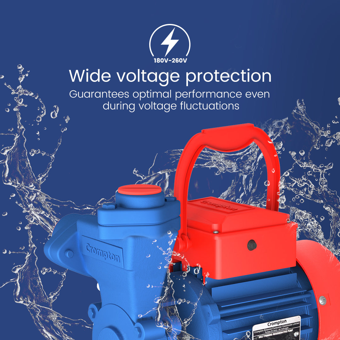 MINI CREST I - Mini Self Priming Regenerative Pump 1 HP MINI CREST I - Mini Self Priming Regenerative Pump 1 HP