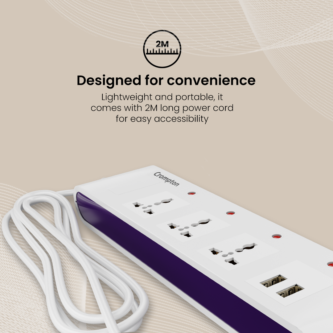 Crompton Powerbox Alpha SU Extension Board 6A - White Crompton Powerbox Alpha SU Extension Board 6A - White