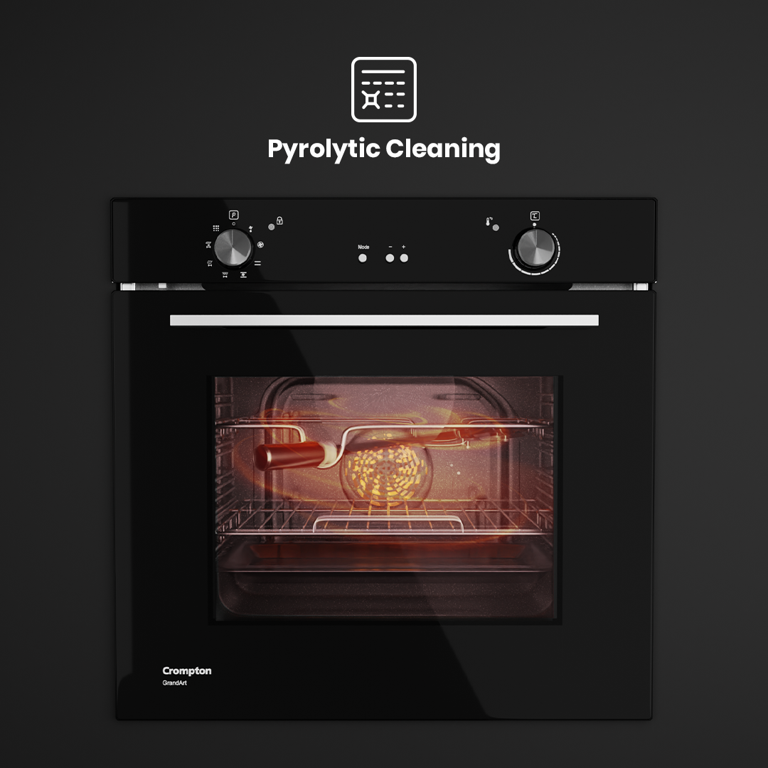 Crompton GrandArt Pyrolytic Oven 78 Ltrs Crompton GrandArt Pyrolytic Oven 78 Ltrs