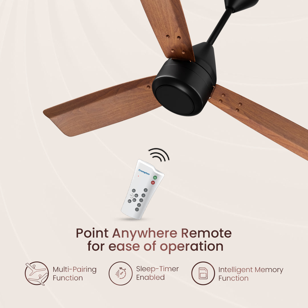 Crompton Energion Groove Remote BLDC Ceiling Fan Crompton Energion Groove Remote BLDC Ceiling Fan