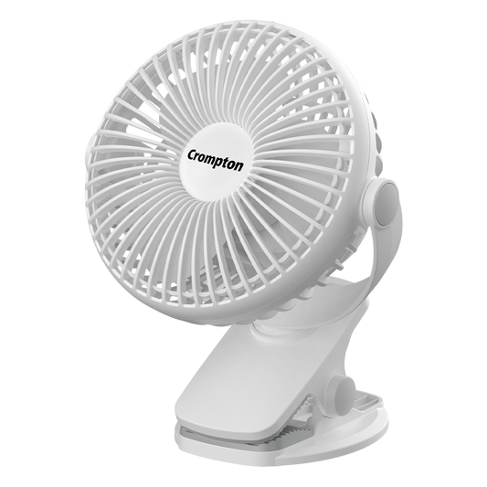 Crompton Siro Rechargeable Clip Fan