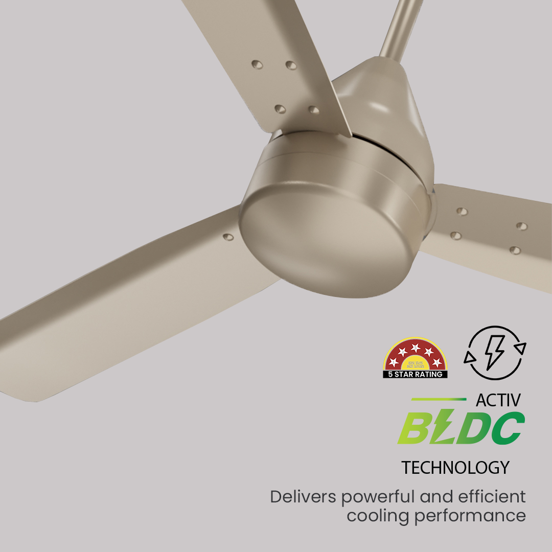 Crompton Energion Groove Regmote BLDC Ceiling Fan Crompton Energion Groove Regmote BLDC Ceiling Fan