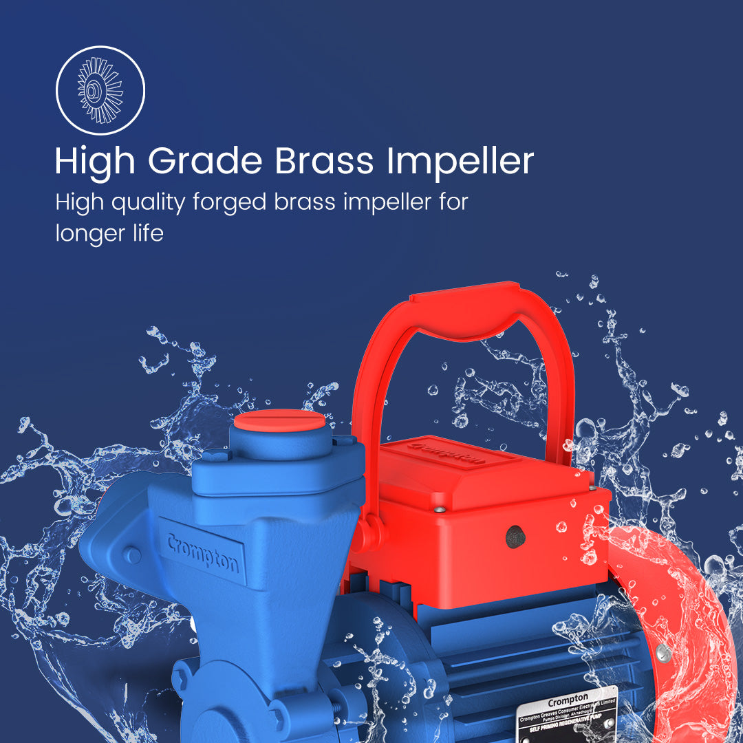 MINI CREST I - Mini Self Priming Regenerative Pump 1 HP MINI CREST I - Mini Self Priming Regenerative Pump 1 HP