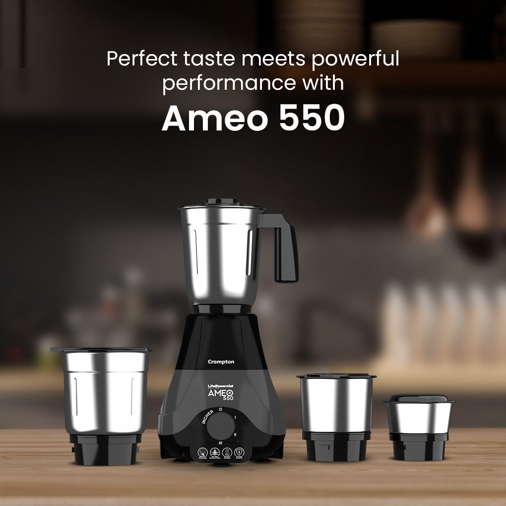 Crompton Ameo 550W Mixer Grinder Crompton Ameo 550W Mixer Grinder