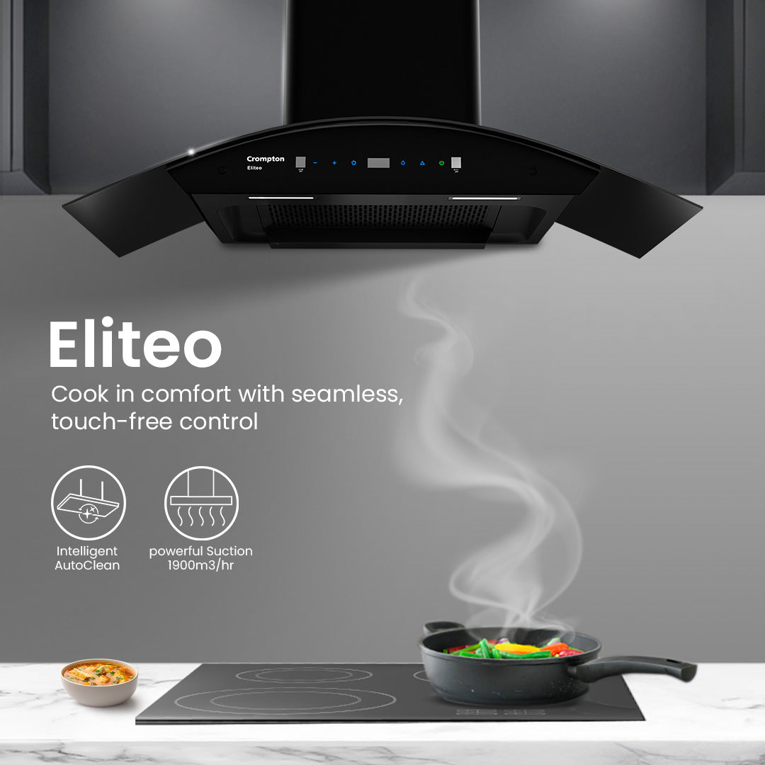 Crompton Eliteo Curv Filterless Chimney Crompton Eliteo Curv Filterless Chimney