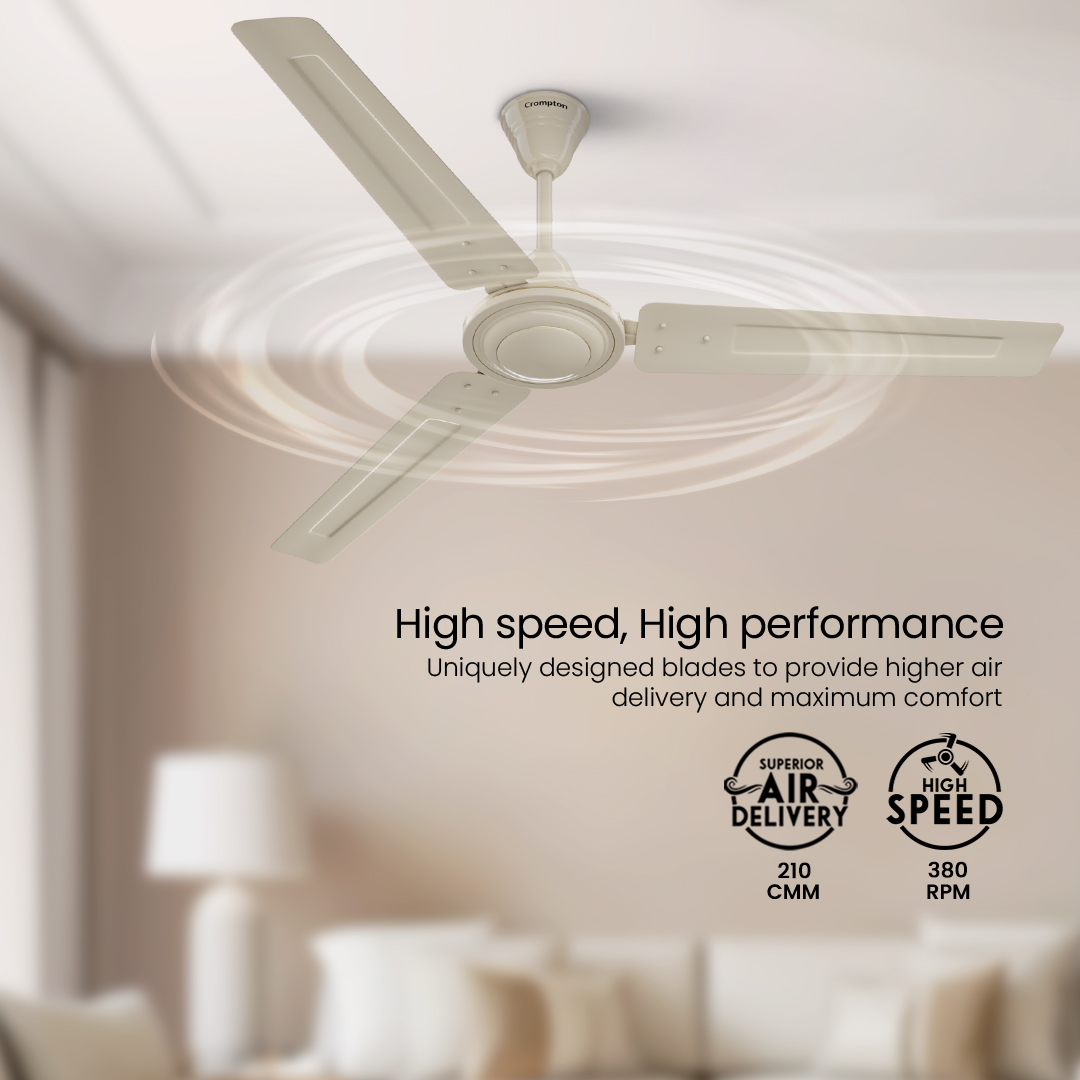 Crompton Surebreeze Brizair| Star Rated Ceiling Fan Crompton Surebreeze Brizair| Star Rated Ceiling Fan