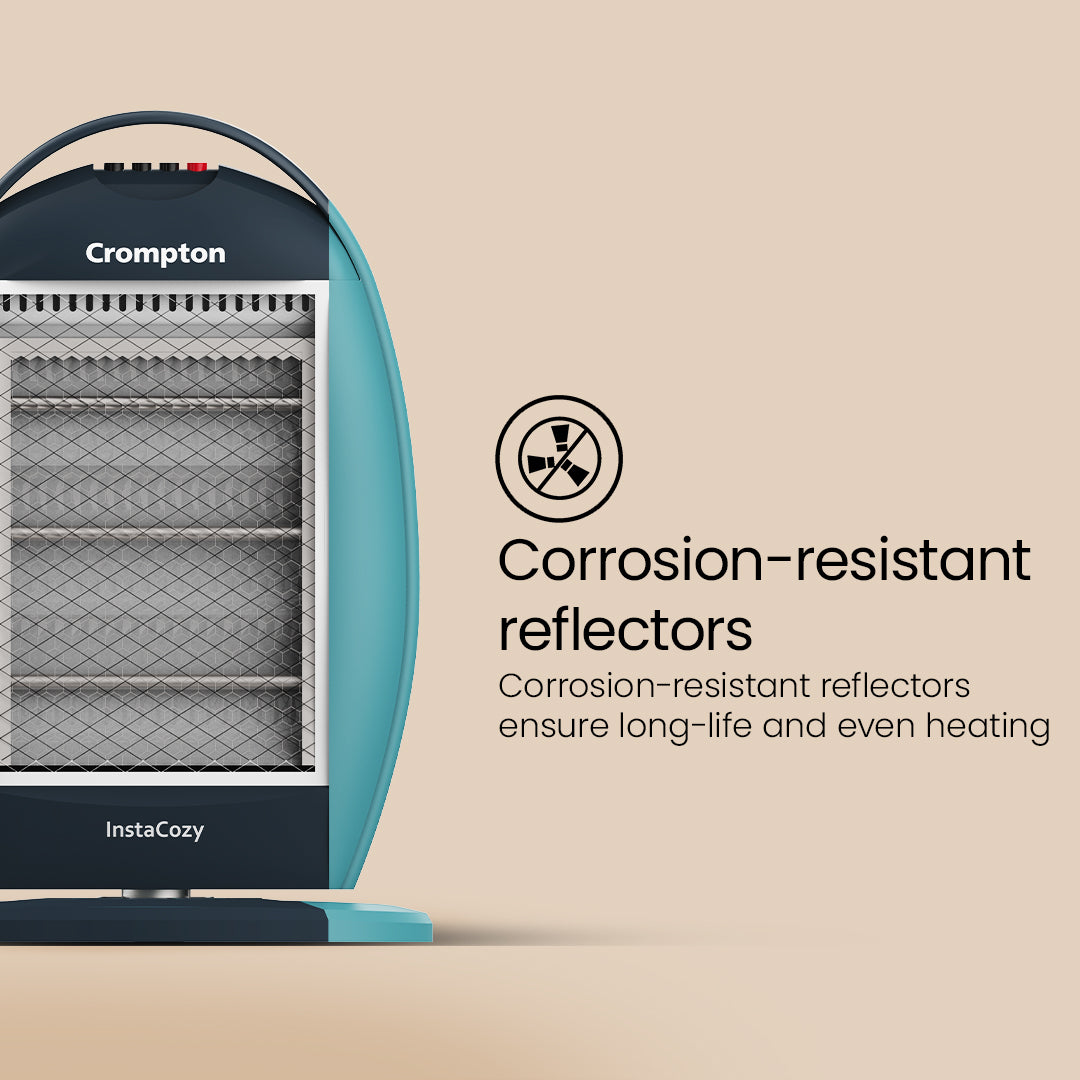 Crompton Insta Cozy 1200 W Halogen Room Heater Crompton Insta Cozy 1200 W Halogen Room Heater