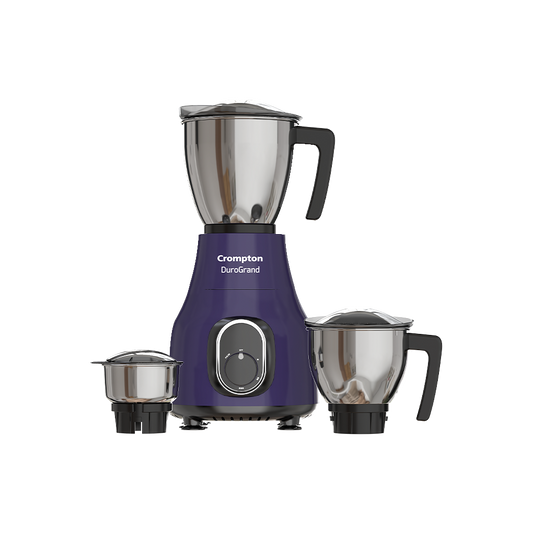 Crompton DuroGrand 750W Mixer Grinder 3 Stainless Steel Jars