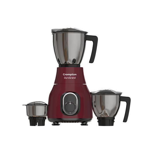 Crompton DuroGrand 750W Mixer Grinder 3 Stainless Steel Jars