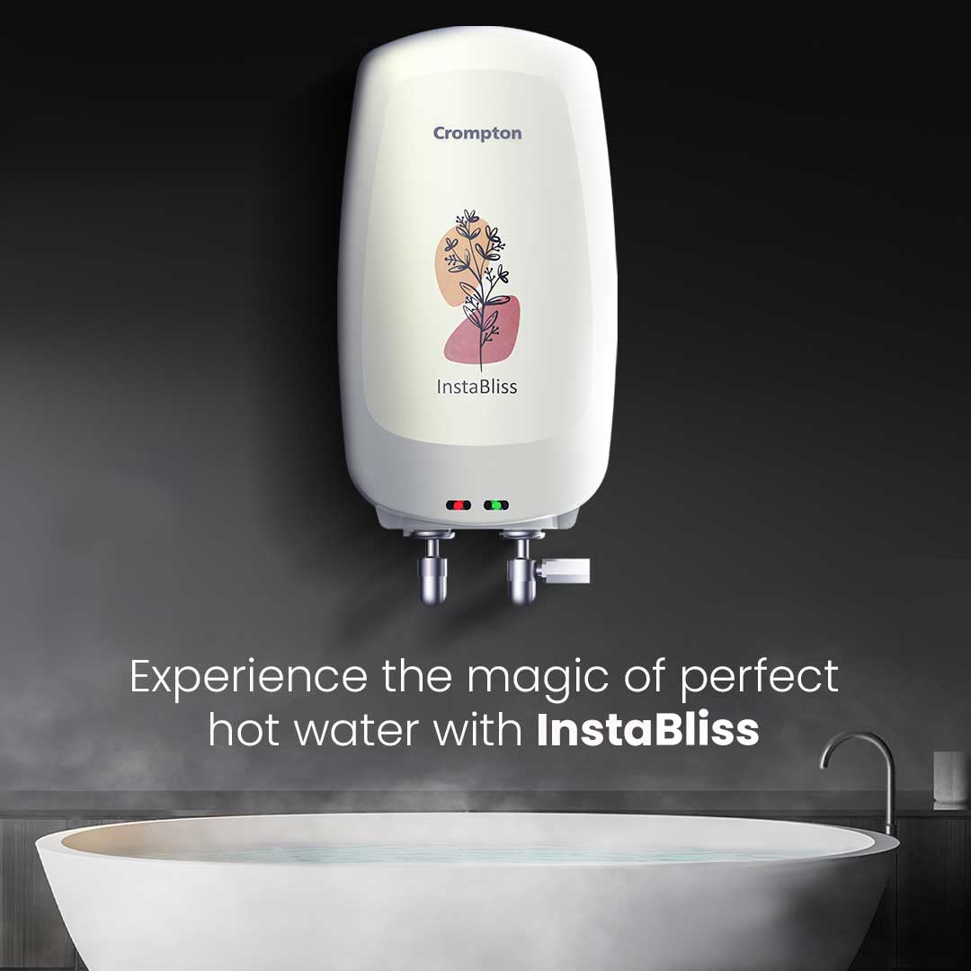 Crompton InstaBliss, 3000W Instant Water Heater Crompton InstaBliss, 3000W Instant Water Heater