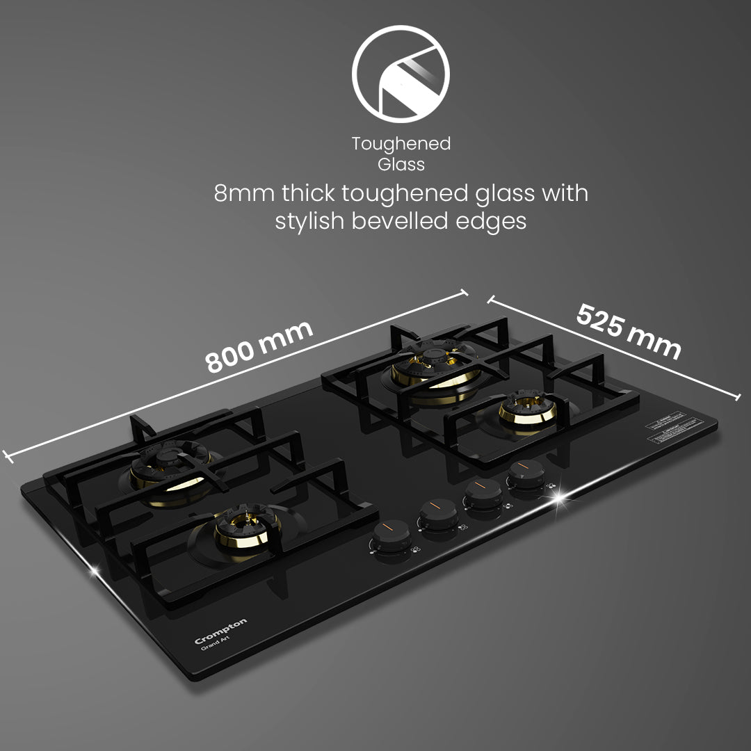 Crompton Hob Grandart Fb 80Cm 4 Burner Crompton Hob Grandart Fb 80Cm 4 Burner