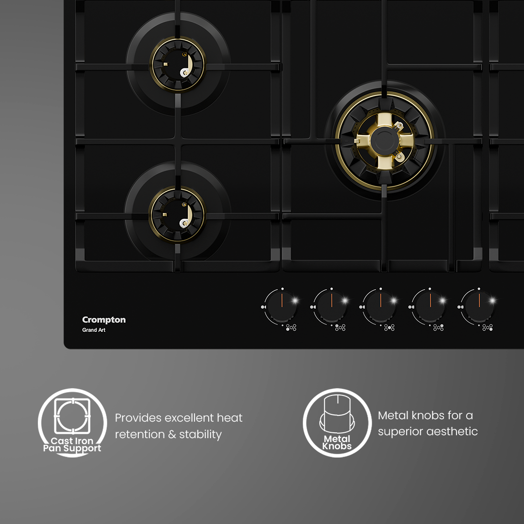Crompton Hob Grandart Fb 90cm 5 Burner Crompton Hob Grandart Fb 90cm 5 Burner