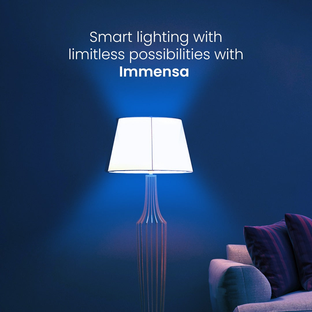 9W Immensa Smart Bulb with Music Mode (E27 Base) 9W Immensa Smart Bulb with Music Mode (E27 Base)