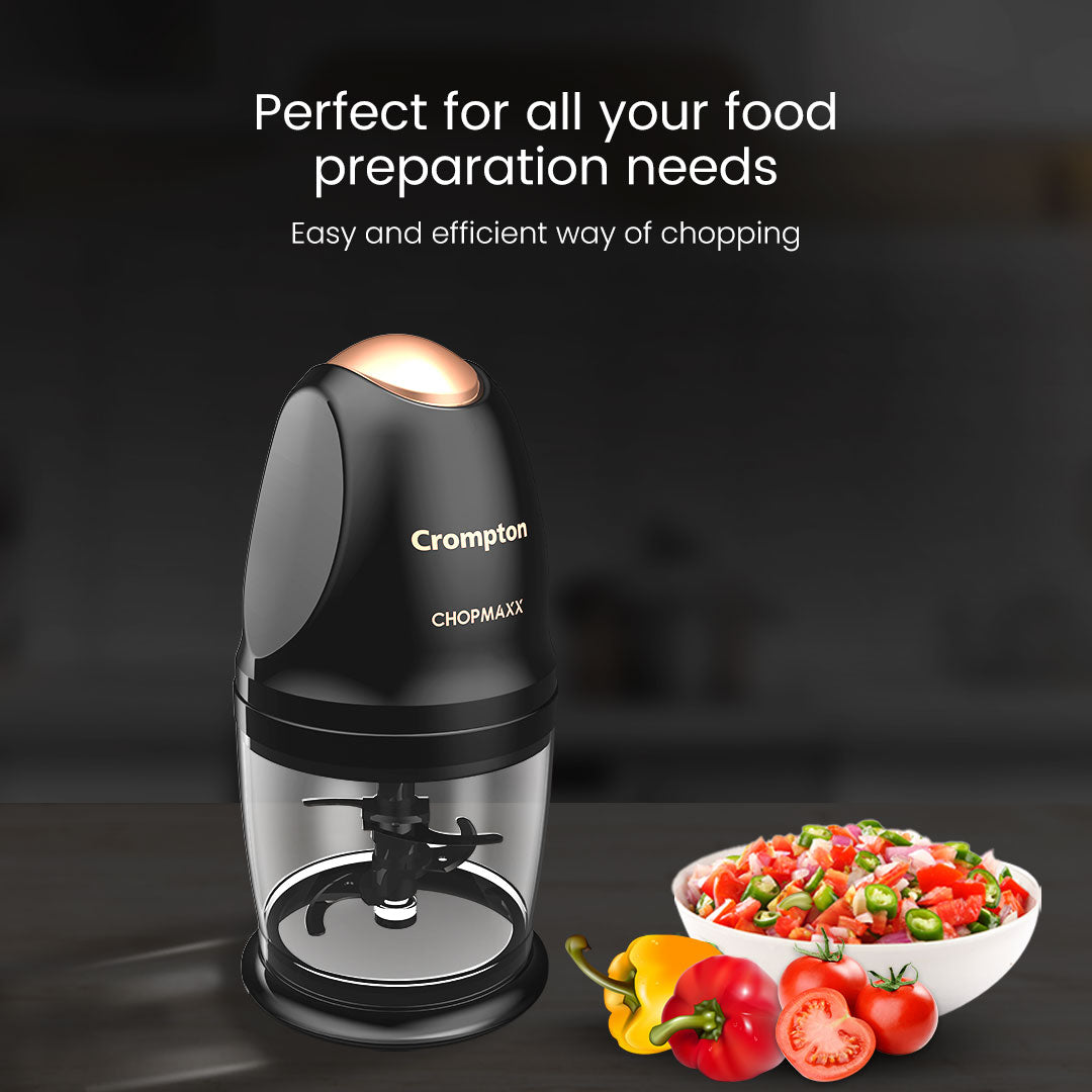 Crompton ChopMaxx Electric Vegetable Chopper | 300 Watts Crompton ChopMaxx Electric Vegetable Chopper | 300 Watts