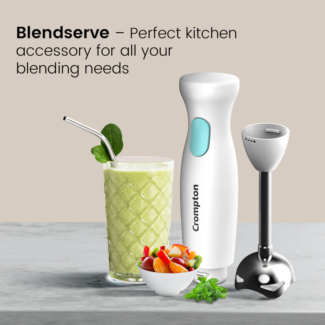 Crompton Blendserve Hand Blender with Steel Stem Crompton Blendserve Hand Blender with Steel Stem