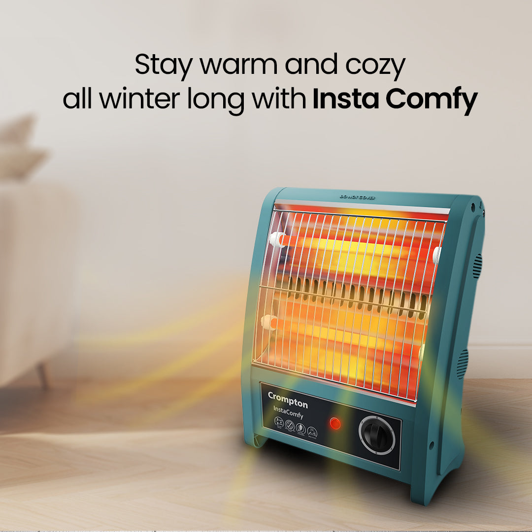 Crompton Insta Comfy 800 W Quartz Room Heater Crompton Insta Comfy 800 W Quartz Room Heater