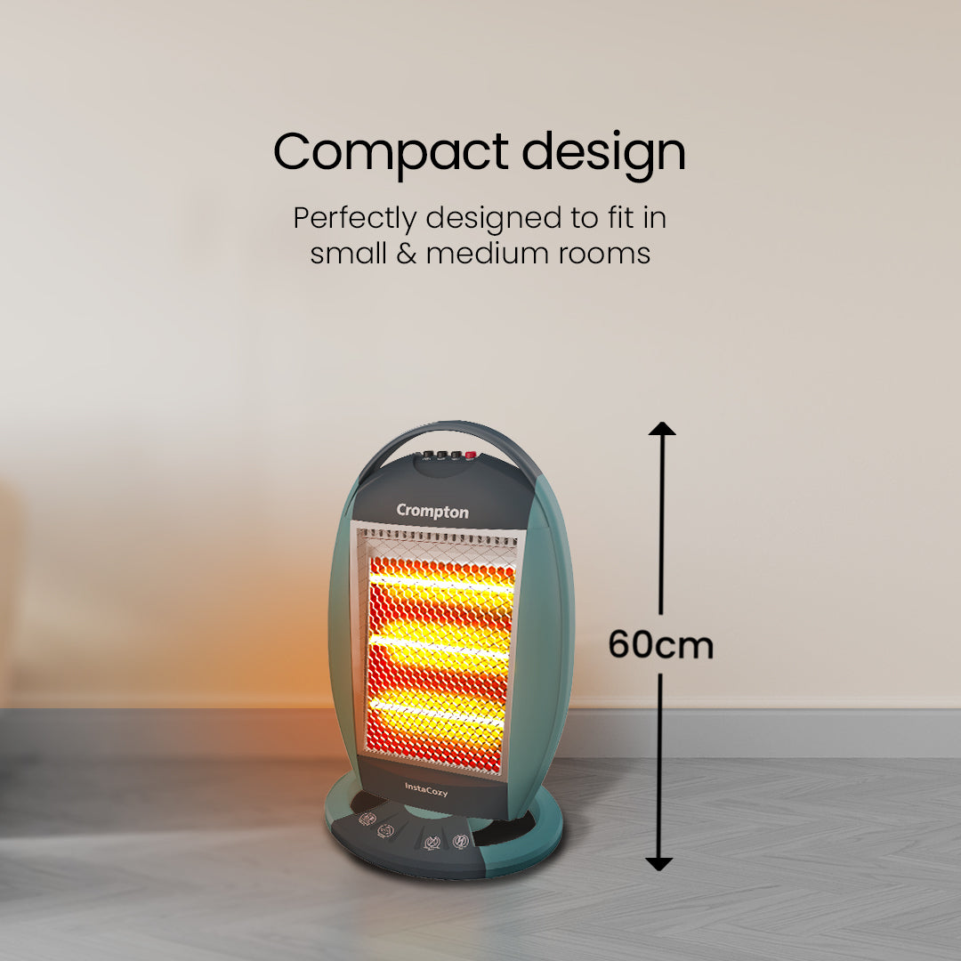 Crompton Insta Cozy 1200 W Halogen Room Heater Crompton Insta Cozy 1200 W Halogen Room Heater