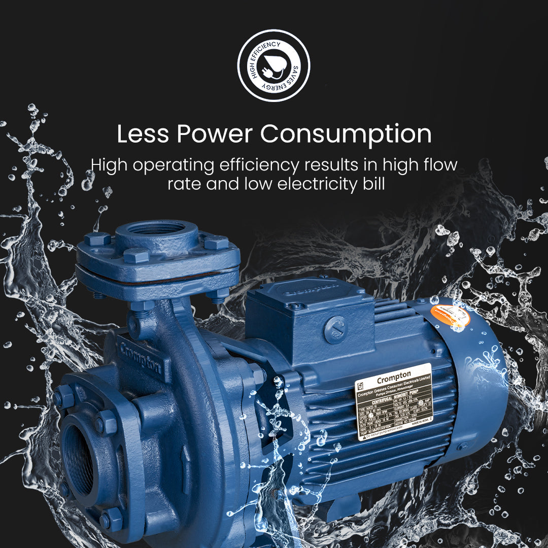 MBK22 (1PH) - 24 - Blue Centrifugal Monoset Pump MBK22 (1PH) - 24 - Blue Centrifugal Monoset Pump