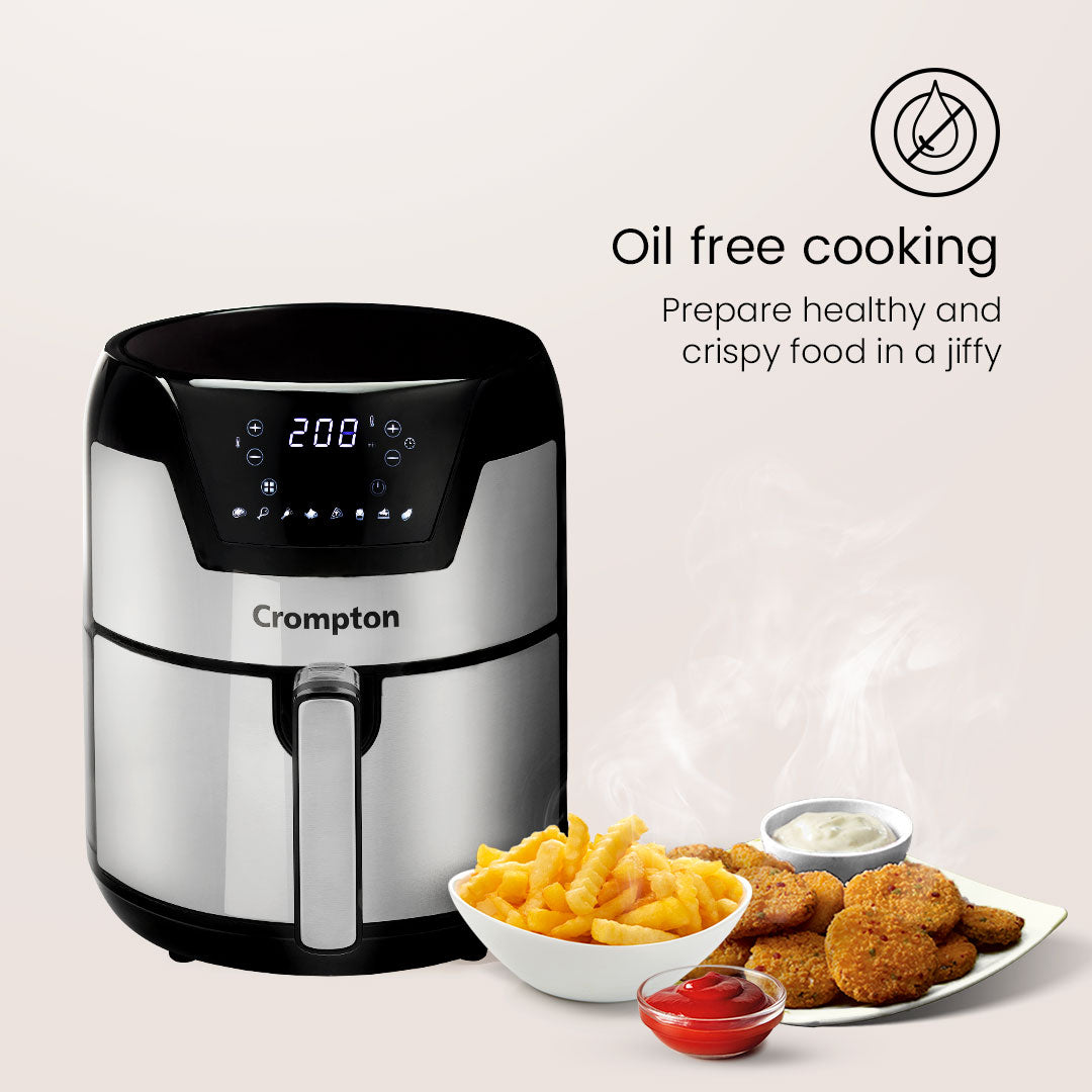 Crompton NourisPro DG 4.5 Litres Air Fryer Crompton NourisPro DG 4.5 Litres Air Fryer