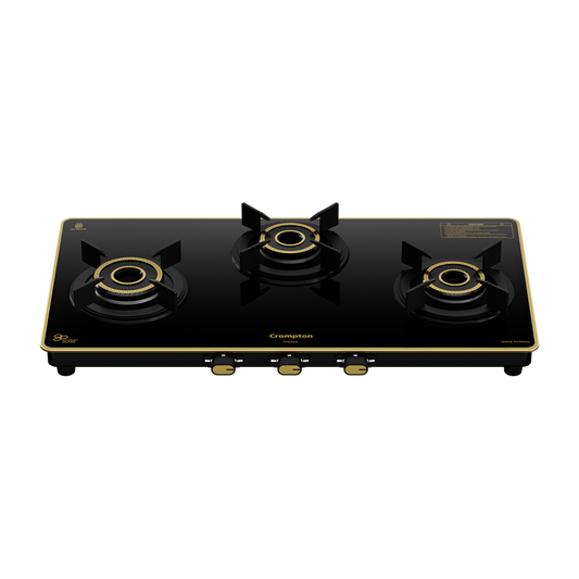 Crompton Oressa 3 Burner 72 cm Slim Glass Cooktop
