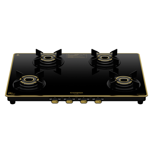Crompton Oressa 4 Burner 70 cm Slim Glass Cooktop