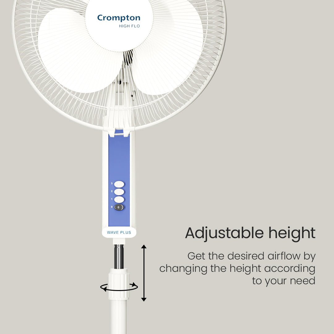 Crompton Hiflo Wave Plus Pedestal Fan Crompton Hiflo Wave Plus Pedestal Fan