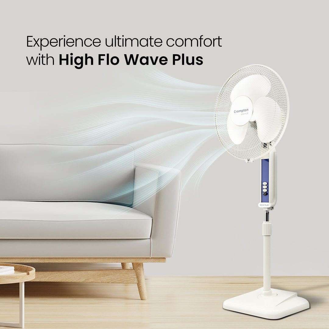 Crompton Hiflo Wave Plus Pedestal Fan Crompton Hiflo Wave Plus Pedestal Fan