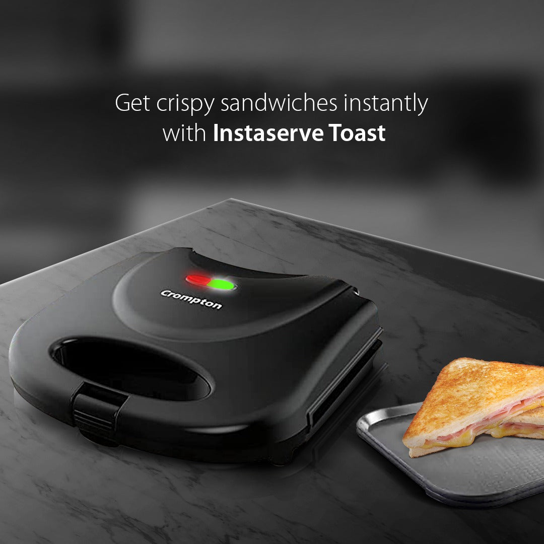 Crompton InstaServe Toast Sandwich maker | 800 Watts Crompton InstaServe Toast Sandwich maker | 800 Watts
