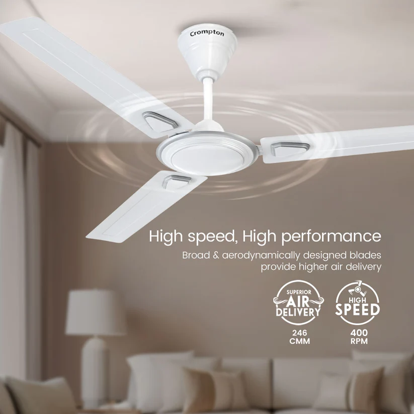 Crompton Surebreeze Super Briz Deco | Star Rated Ceiling Fan Crompton Surebreeze Super Briz Deco | Star Rated Ceiling Fan